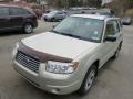 2007 Champagne Gold Opal Subaru Forester 2.5 X  photo #3