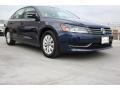 2014 Night Blue Metallic Volkswagen Passat 2.5L Wolfsburg Edition  photo #1