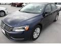 2014 Night Blue Metallic Volkswagen Passat 2.5L Wolfsburg Edition  photo #3