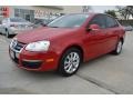 2010 Salsa Red Volkswagen Jetta Limited Edition Sedan  photo #1