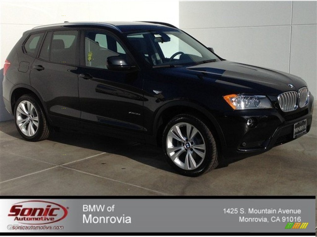 Black Sapphire Metallic BMW X3