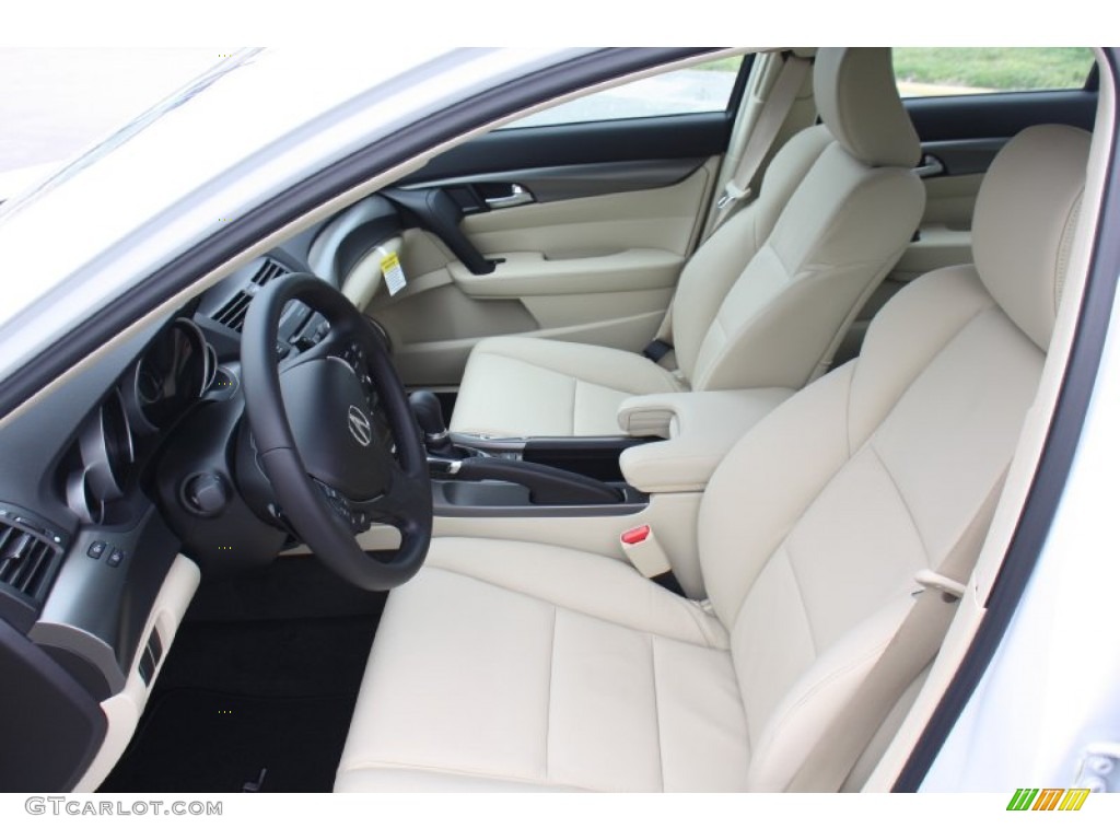 Parchment Interior 2014 Acura TL Standard TL Model Photo #91997469
