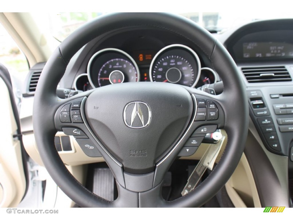 2014 Acura TL Standard TL Model Steering Wheel Photos