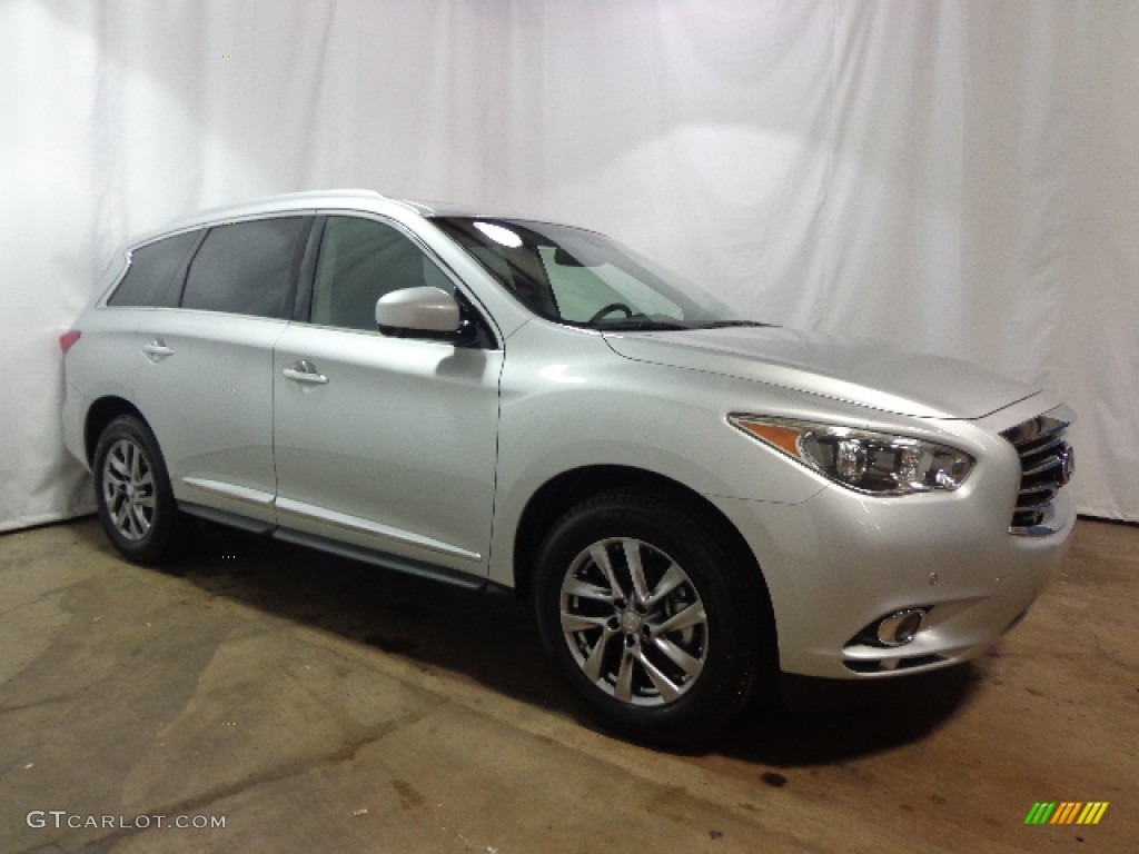 2013 JX 35 AWD - Glacial Silver / Graphite photo #1