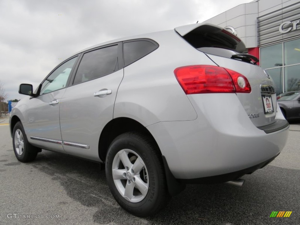 2013 Rogue S - Brilliant Silver / Gray photo #3