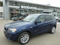 2013 Deep Sea Blue Metallic BMW X3 xDrive 28i  photo #1