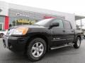 2013 Galaxy Black Nissan Titan SV Crew Cab  photo #1