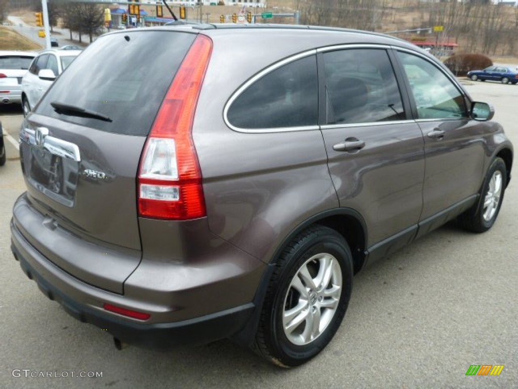 2010 CR-V EX-L AWD - Urban Titanium Metallic / Black photo #5