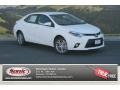 2014 Super White Toyota Corolla LE  photo #1