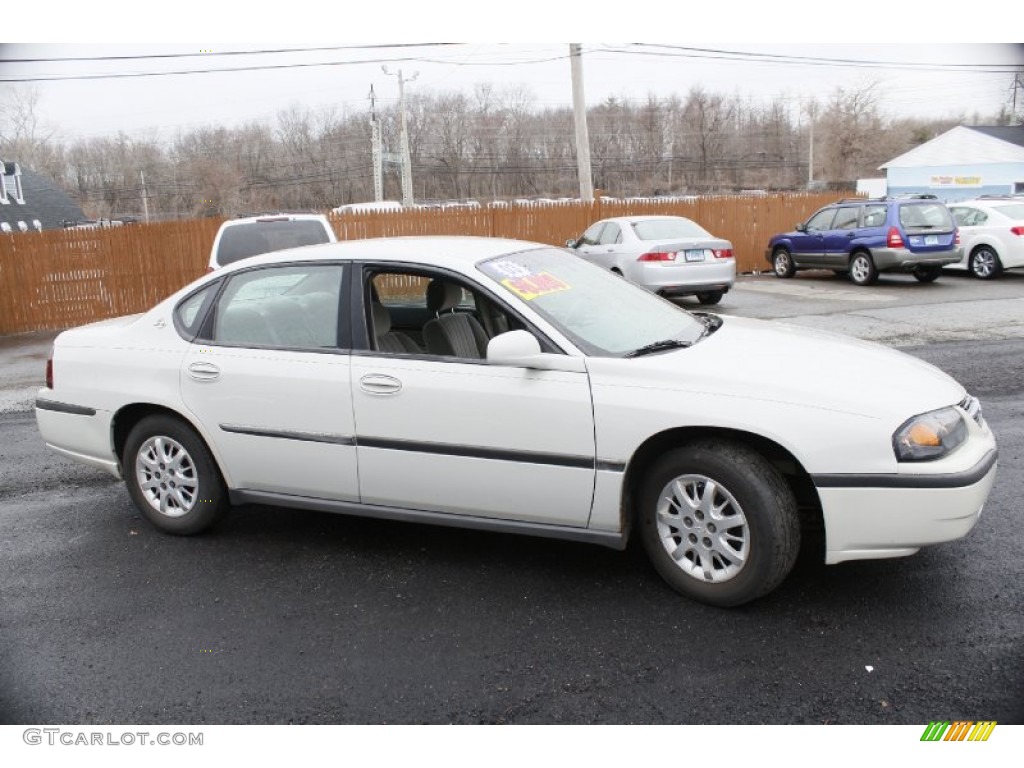 White 2003 Chevrolet Impala Standard Impala Model Exterior Photo #92002680