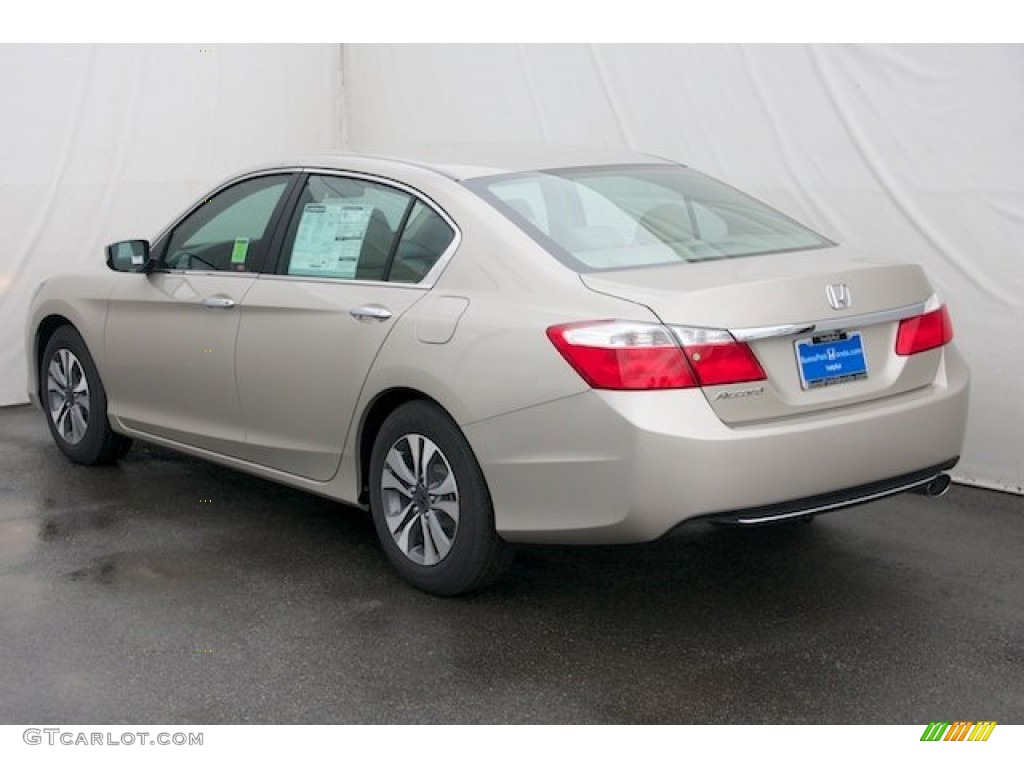 2014 Accord LX Sedan - Champagne Frost Pearl / Ivory photo #5