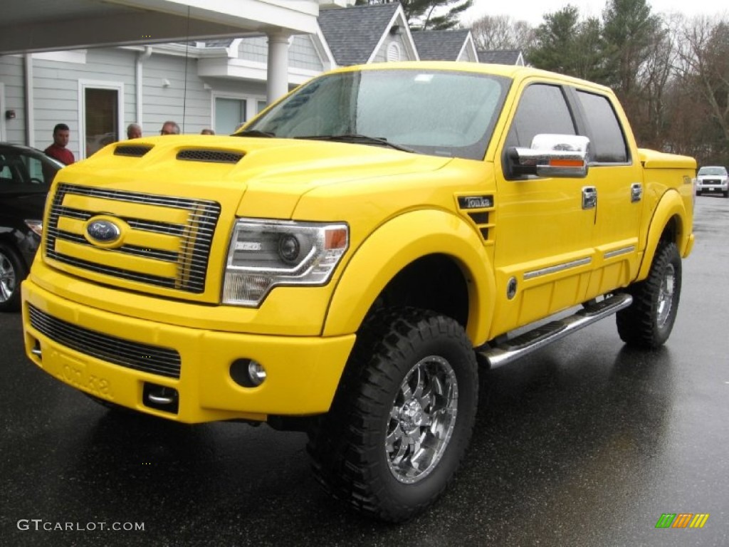 Tonka Edition Iconic Yellow 2014 Ford F150 Tonka Edition Crew Cab 4x4 Exterior Photo #92003170