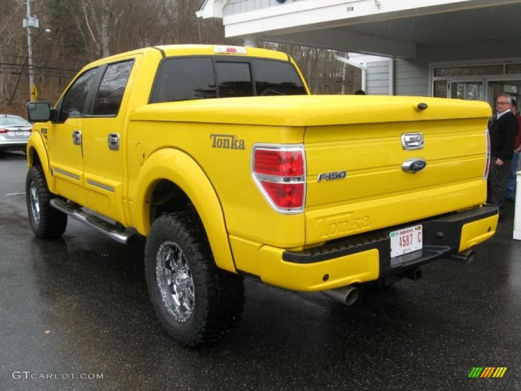 2014 F150 Tonka Edition Crew Cab 4x4 - Tonka Edition Iconic Yellow / Black photo #5