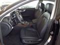 Black 2014 Audi A7 3.0 TDI quattro Premium Plus Interior Color