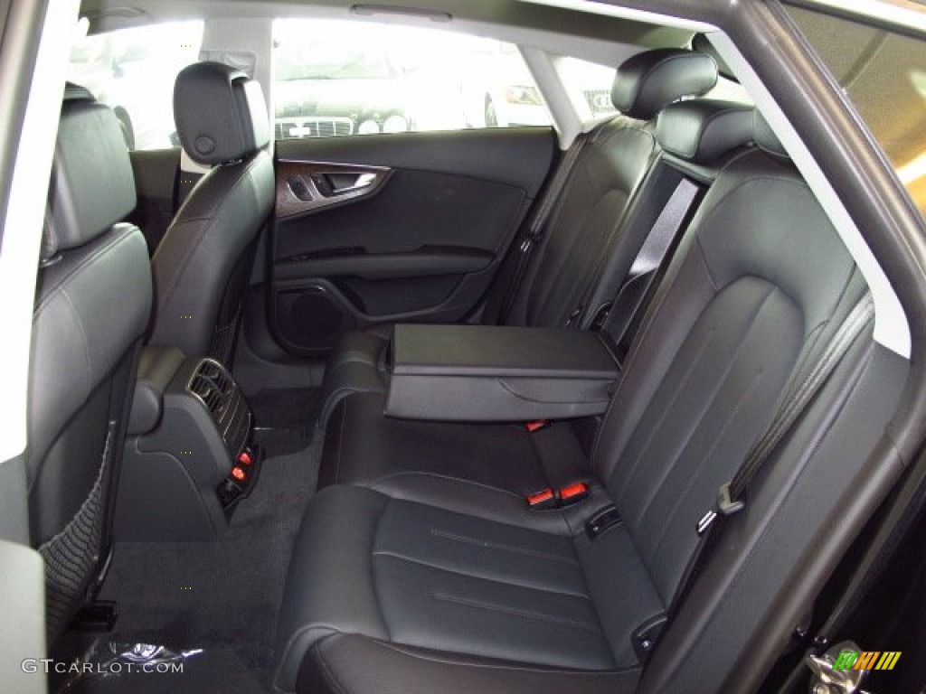 2014 Audi A7 3.0 TDI quattro Premium Plus Rear Seat Photo #92009093