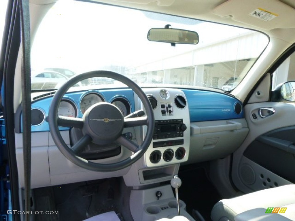 2008 PT Cruiser LX - Surf Blue Pearl / Pastel Slate Gray photo #14