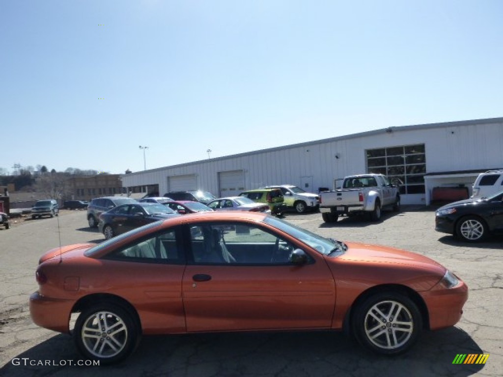 2004 Cavalier Coupe - Sunburst Orange / Graphite photo #1