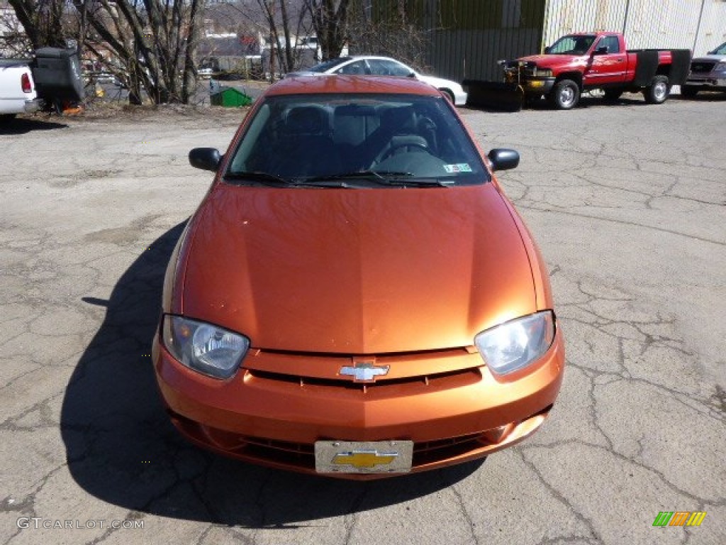 2004 Cavalier Coupe - Sunburst Orange / Graphite photo #3