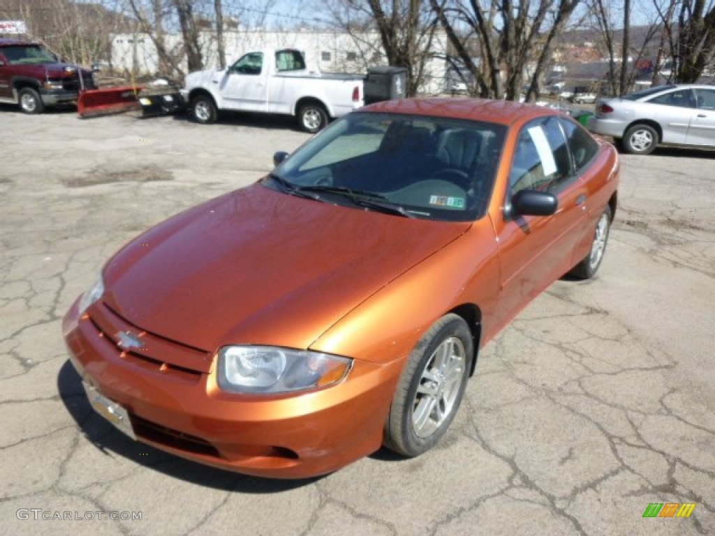2004 Cavalier Coupe - Sunburst Orange / Graphite photo #4