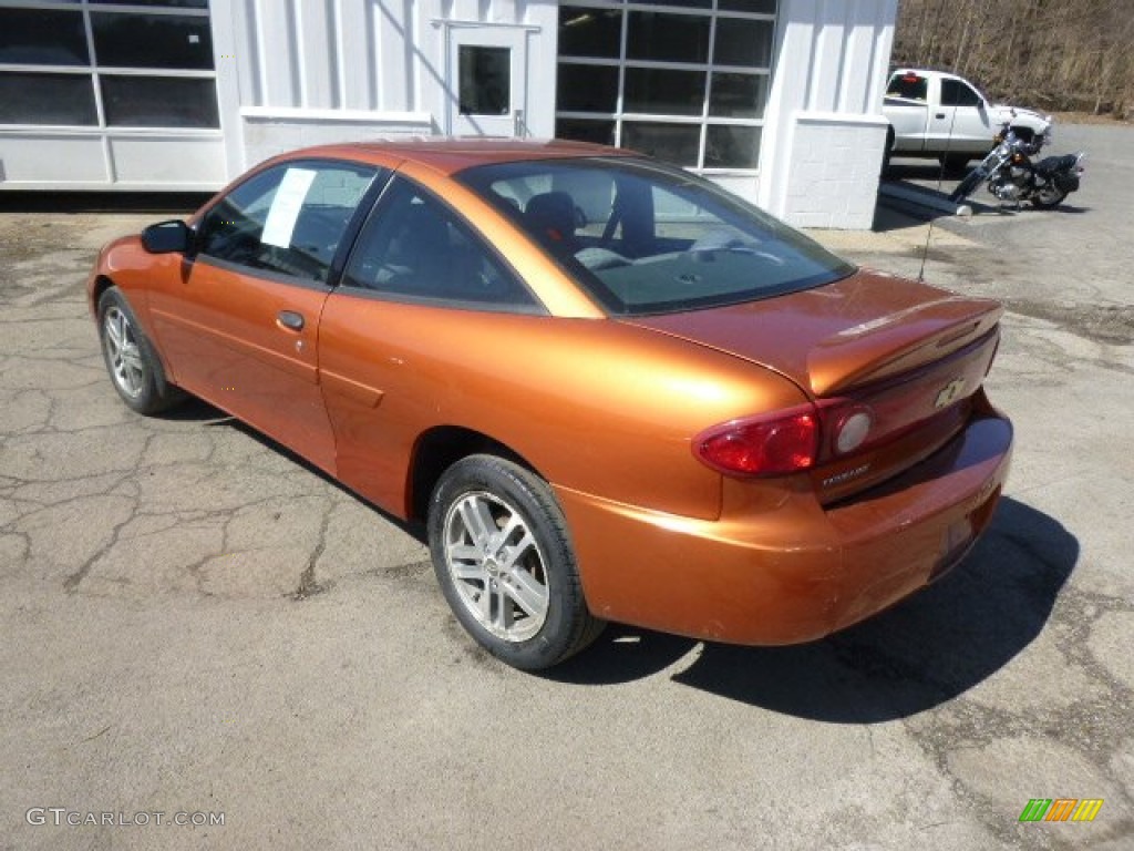 2004 Cavalier Coupe - Sunburst Orange / Graphite photo #6