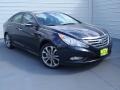 2014 Pacific Blue Pearl Hyundai Sonata SE  photo #1