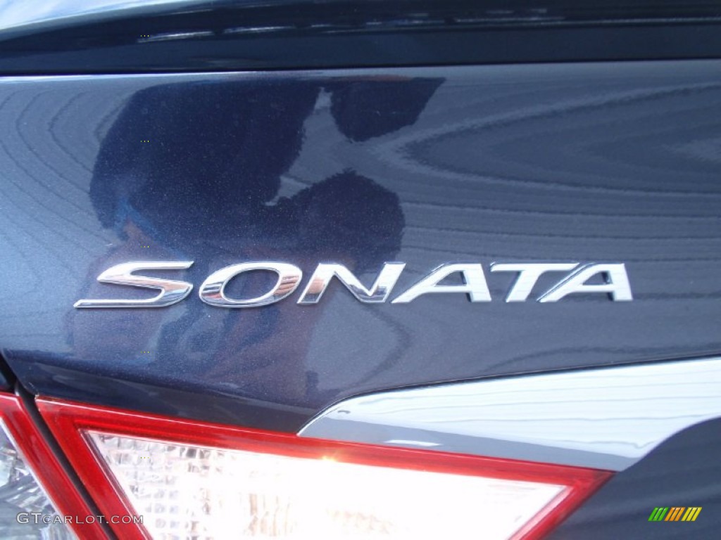 2014 Sonata SE - Pacific Blue Pearl / Gray photo #15