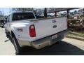 Oxford White - F350 Super Duty Lariat Crew Cab 4x4 Dually Photo No. 6