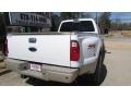 Oxford White - F350 Super Duty Lariat Crew Cab 4x4 Dually Photo No. 8
