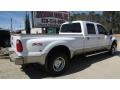 Oxford White - F350 Super Duty Lariat Crew Cab 4x4 Dually Photo No. 9