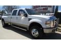 Oxford White - F350 Super Duty Lariat Crew Cab 4x4 Dually Photo No. 11
