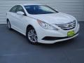 2014 Pearl White Hyundai Sonata GLS  photo #2