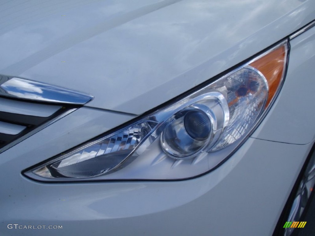 2014 Sonata GLS - Pearl White / Gray photo #9