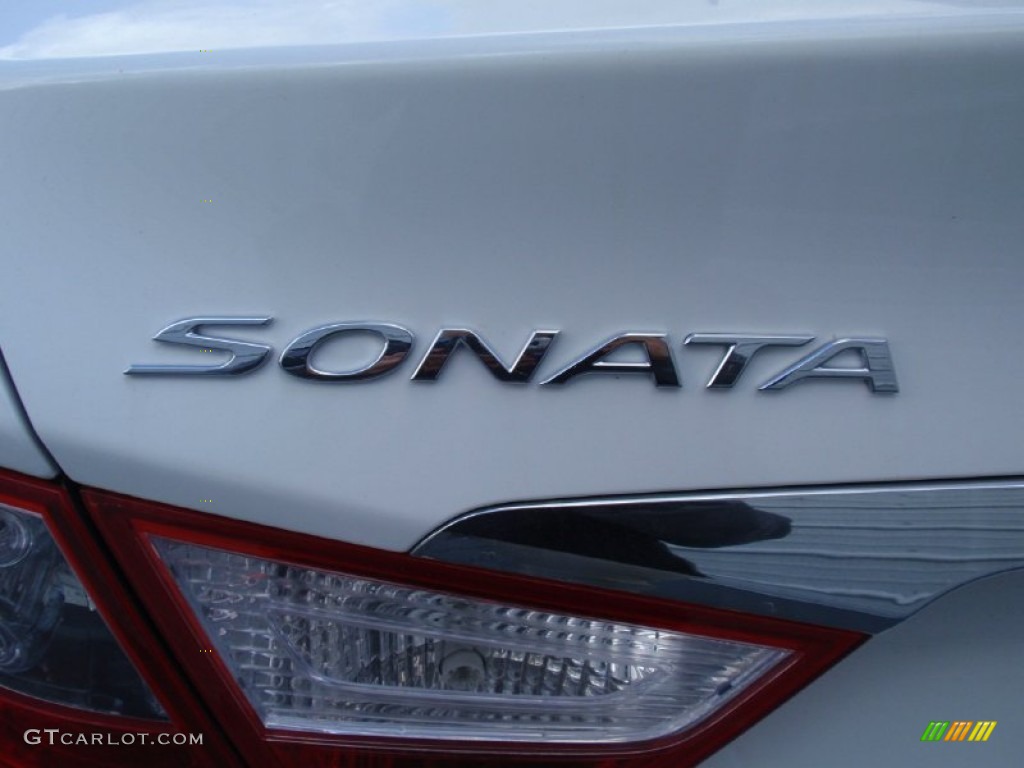 2014 Sonata GLS - Pearl White / Gray photo #13