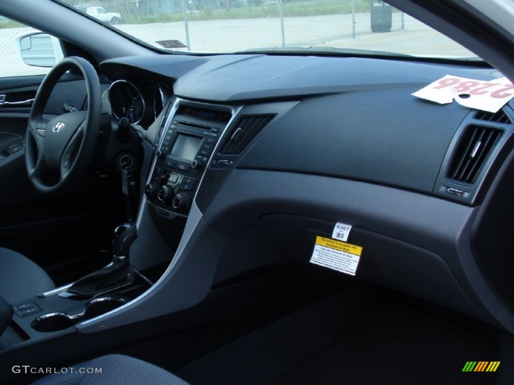 2014 Sonata GLS - Pearl White / Gray photo #16