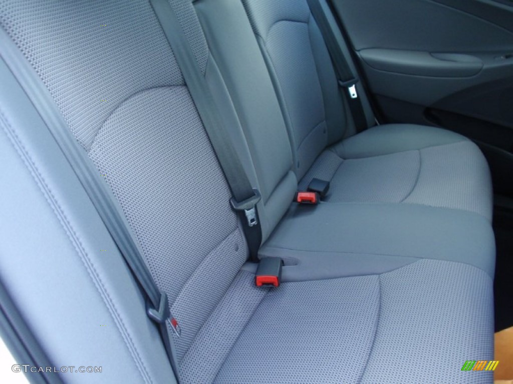 2014 Sonata GLS - Pearl White / Gray photo #19