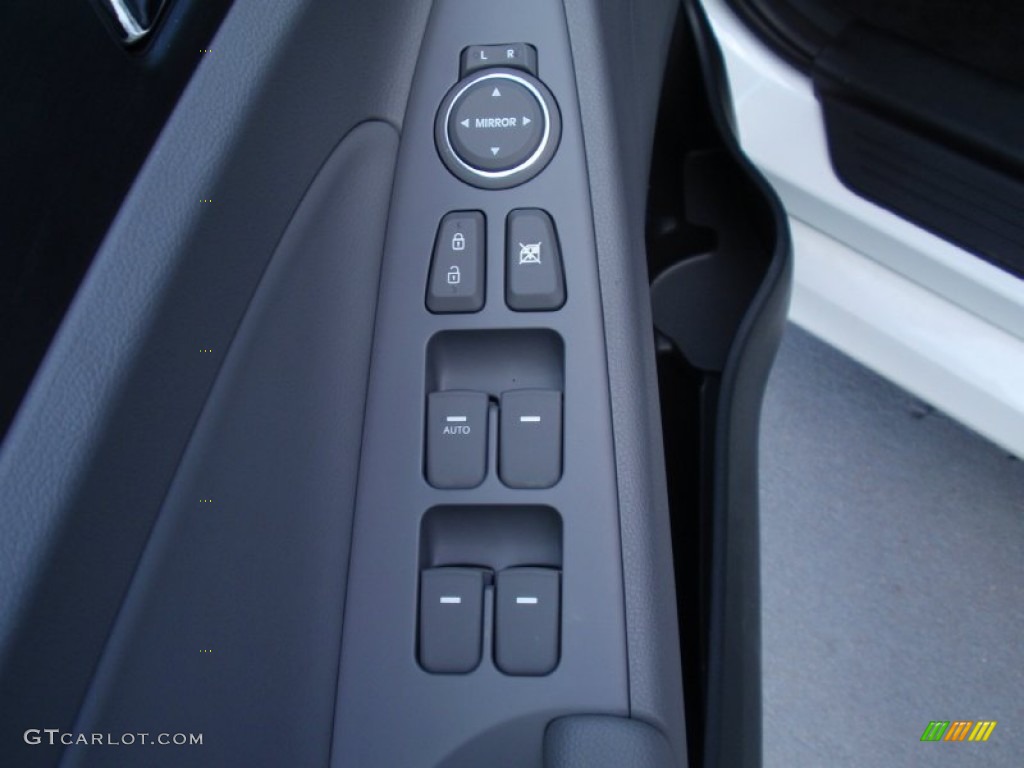2014 Sonata GLS - Pearl White / Gray photo #22