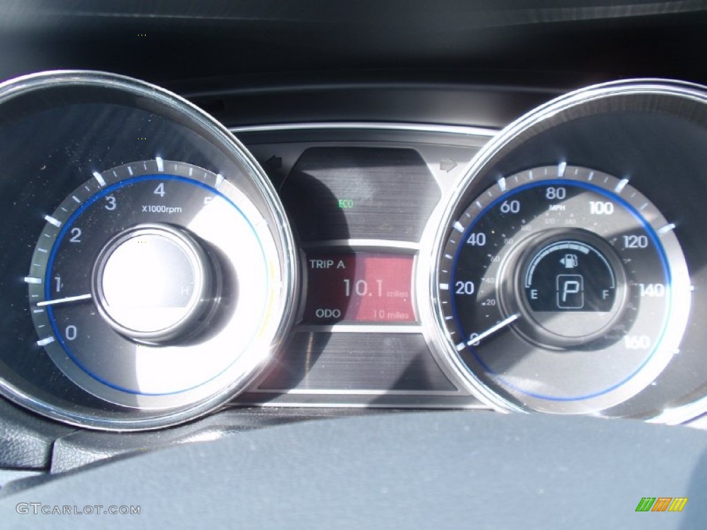 2014 Sonata GLS - Pearl White / Gray photo #30