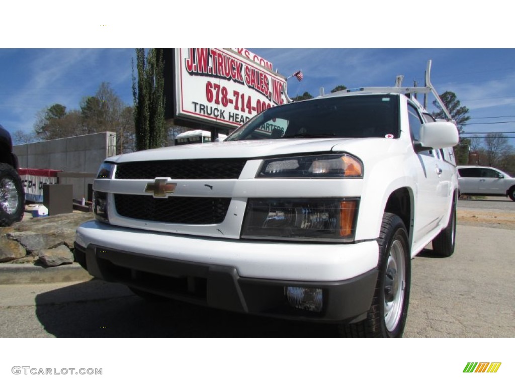 Summit White Chevrolet Colorado