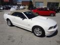 Performance White 2007 Ford Mustang GT Premium Convertible Exterior