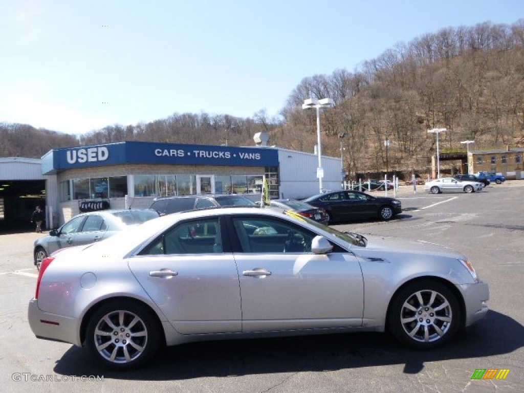 2008 CTS 4 AWD Sedan - Light Platinum / Light Titanium/Ebony photo #1