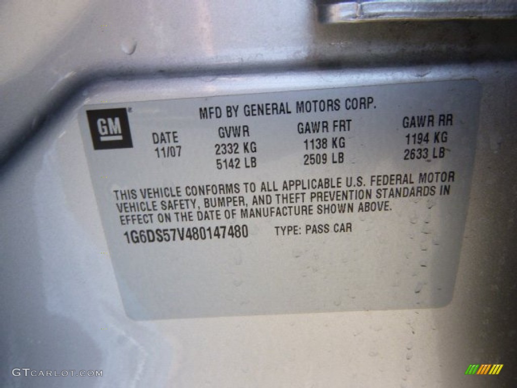 2008 CTS 4 AWD Sedan - Light Platinum / Light Titanium/Ebony photo #20