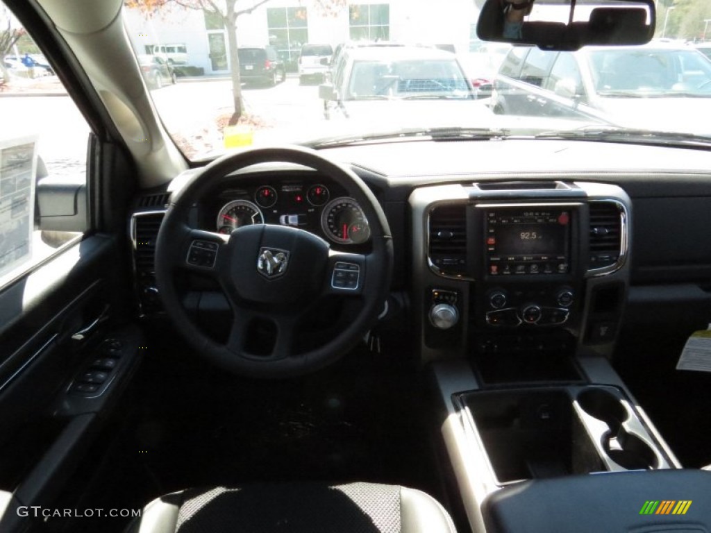 2014 1500 Sport Quad Cab - Bright White / Black photo #8