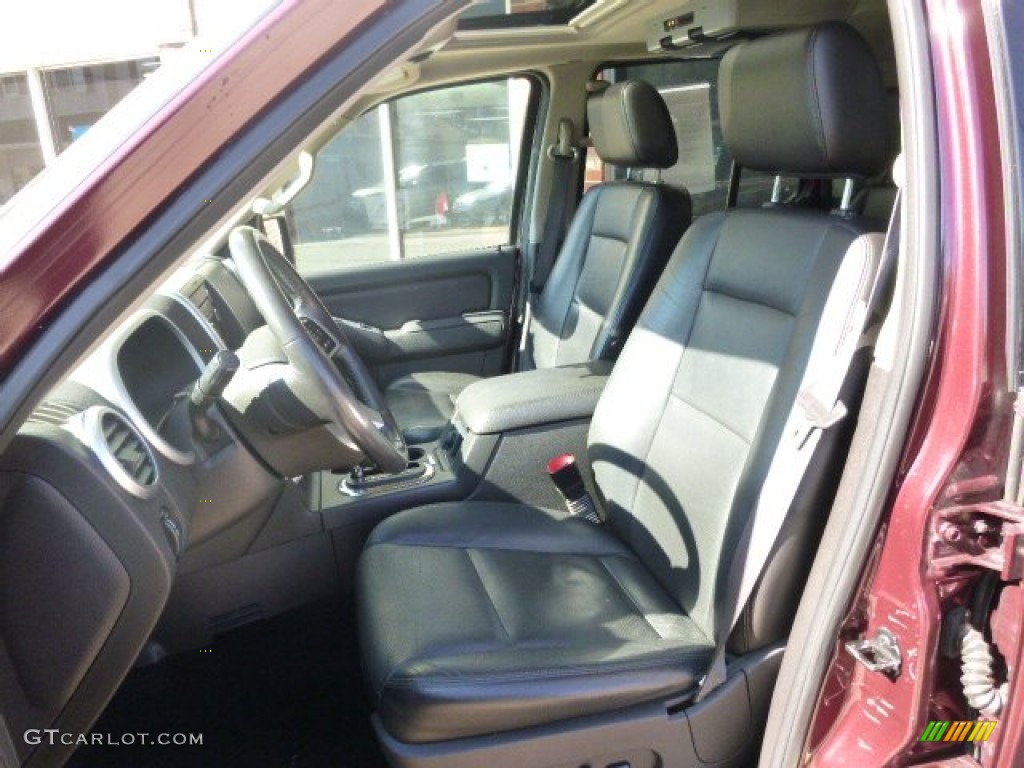 2008 Mountaineer Premier AWD - Dark Cherry Metallic / Charcoal Black photo #9