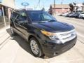 2014 Tuxedo Black Ford Explorer XLT 4WD  photo #3