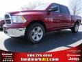 Deep Cherry Red Crystal Pearl - 1500 Big Horn Crew Cab Photo No. 1