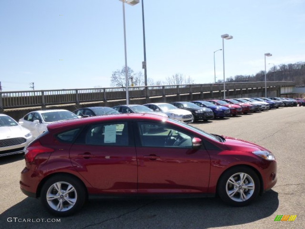 Ruby Red Ford Focus