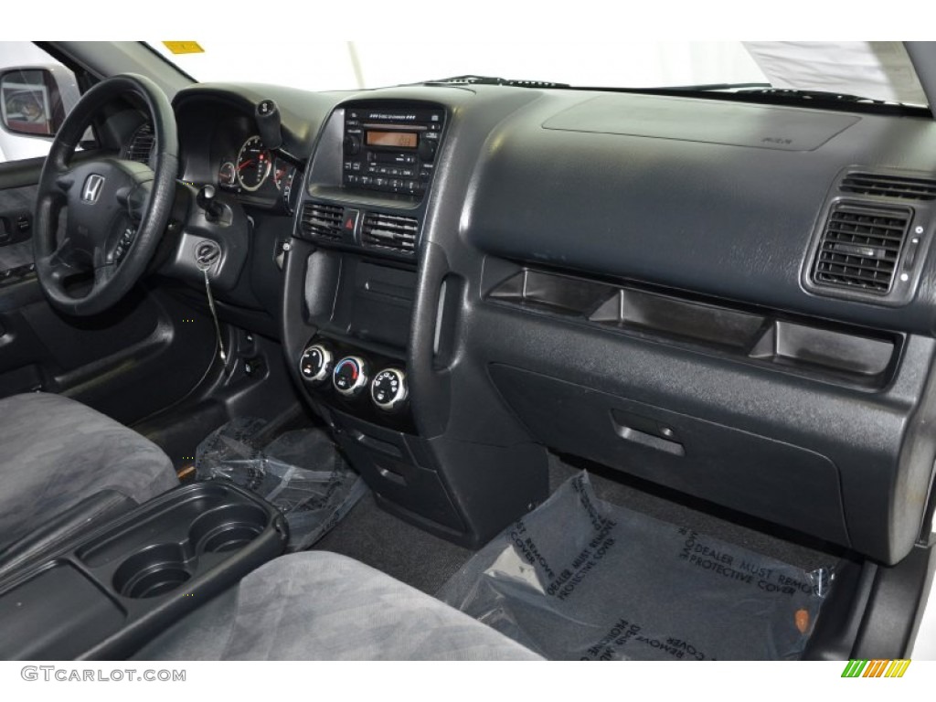 2003 CR-V EX 4WD - Taffeta White / Gray photo #30