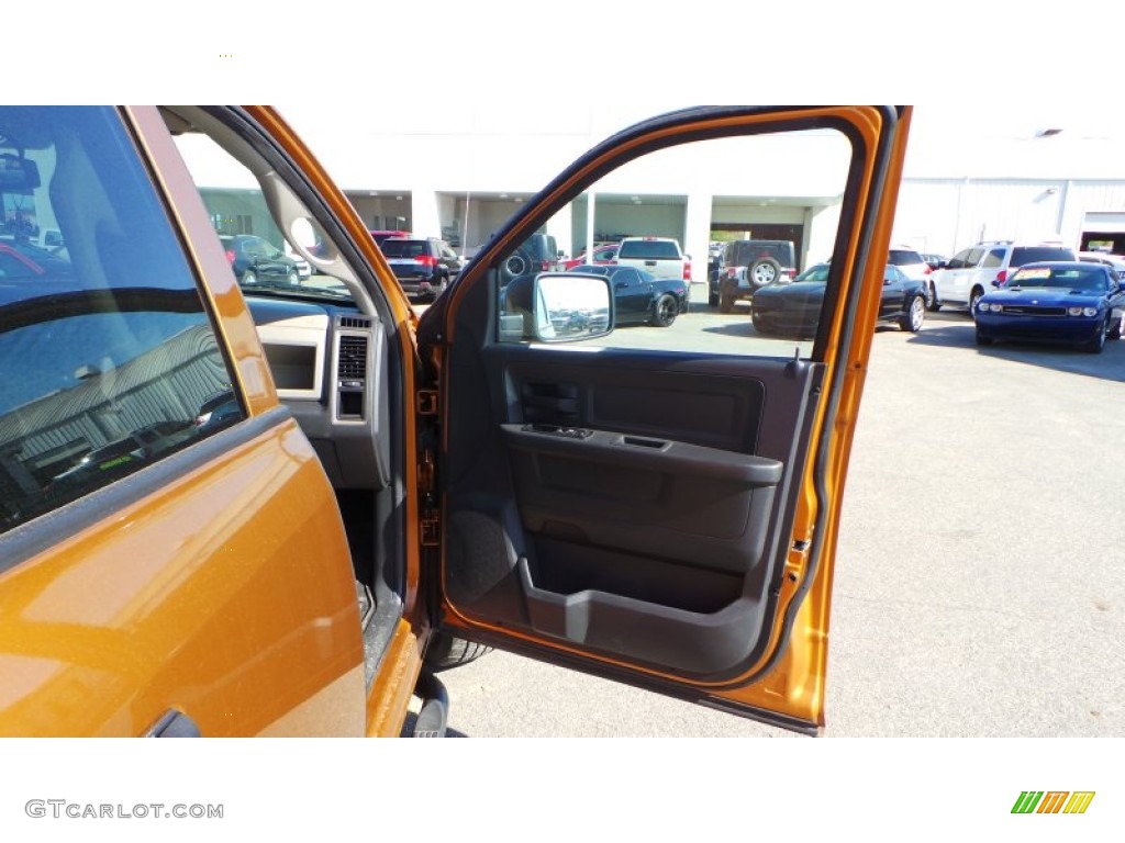 2012 Ram 1500 ST Quad Cab - Tequila Sunrise Pearl / Dark Slate Gray/Medium Graystone photo #11
