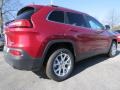 2014 Deep Cherry Red Crystal Pearl Jeep Cherokee Latitude  photo #3