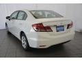 White Orchid Pearl - Civic LX Sedan Photo No. 6